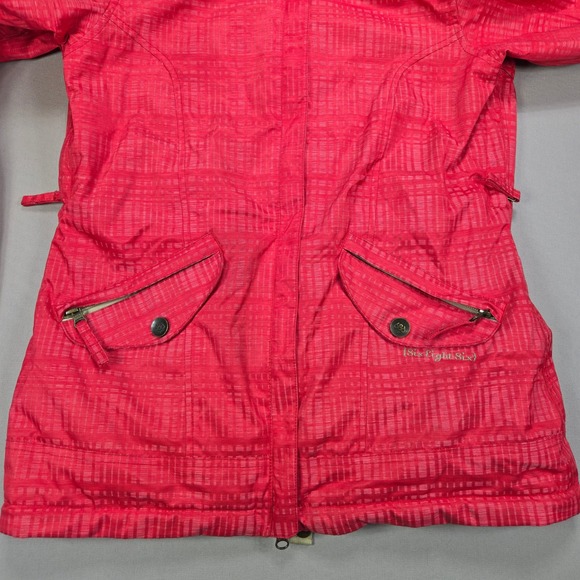 686 Reserved Luster Ski Snowboard Jacket Womens XS Pink Insulated Waterproof - Picture 3 of 16
